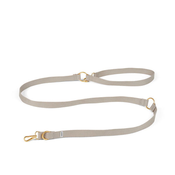 Collar & Leash Set Sand Light brown- Archive sale