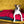 Duvet dog blanket Warm Red